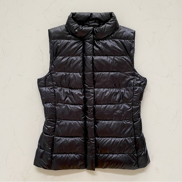 HERNO Black Down Guilia Vest, IT40 - Picture 2 of 16